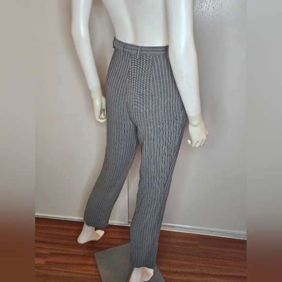 Max Studio Gray Pinstripe Trousers Size S - Picture 8 of 8